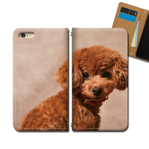 Android One S8 S8-KC スマホ ケース 手帳型 ベルトなし 犬 イヌ いぬ トイプードル かわいい スマホ カバー いぬ画像 eb32901_05