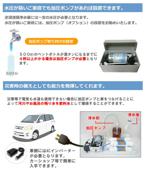 楽天市場】加圧ポンプ : ショップTOM