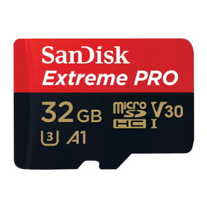 SDSQXCG-032G-GN6MA m32GB / microSDHC UHS-I (U3) / őǂݍݑx100MB/s / ő发ݑx90MB/s / Class10 / A1n