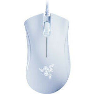 DeathAdder Essential - White Edition L 5{^ 6400dpi Q[~O}EXy{K㗝Xۏؕiz RZ01-03850200-R3M1