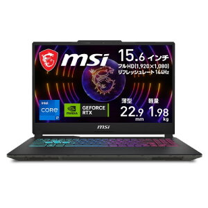 Cyborg-15-A13UCK-4169JP@[ 15.6^ / tHD(144Hz) / i7-13620H / RTX3050 / RAM:16GB / SSD:512GB / Windows 11 Home / ubN&XPg ]