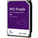 WD85PURZ [3.5インチ内蔵HDD / 8TB / 5640rpm / 256MBキャッシュ / WD Purpleシリーズ / 国内正規代理店品]