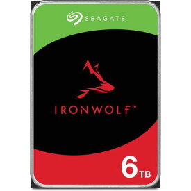 ST6000VN006 [3.5インチ内蔵HDD / 6TB / 5400rpm / IronWolfシリーズ / データ復旧サービス3年付 / 国内正規代理店品]