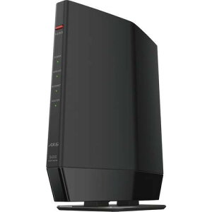 AirStation WSR-5400AX6P-BK(ubN) [LANe@ / Wi-Fi 6(11ax)Ή / 4803Mbps + 573Mbps / WSR-5400AX6PV[Y]