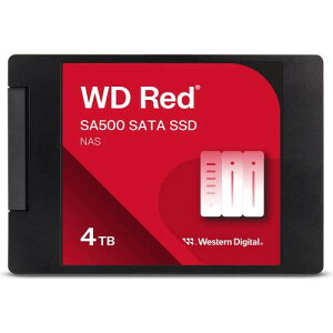 WDS400T2R0A m2.5C`SSD / 4TB / WD Red SA500 NAS SATA SSD 2.5C`V[Y / K㗝Xin