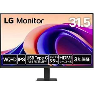 32U631A-B 31.5C` WQHD(2560x1440) TypeCڑΉj^[ IPSpl