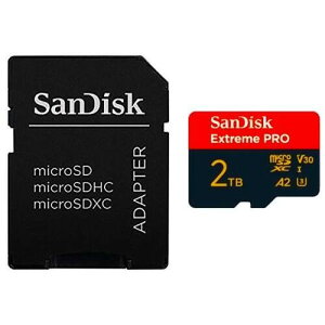 SDSQXCD-2T00-GN6MA [2TB / microSDXC UHS-I(U3) / Ǎxő250MB/s / xő150MB/s / Class10 / V30 / A2]