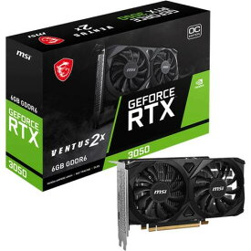 GeForce RTX 3050 VENTUS 2X E 6G OC