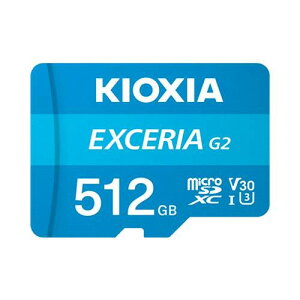 EXCERIA G2 microSD Memory Card With Adapter 512GB@LMEX2L512GG2