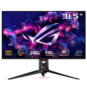 ROG Swift OLED PG32UCDM 32C` 4K Q[~Oj^[ QD-OLED 240Hz 0.03ms