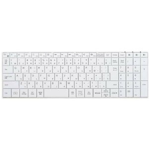 BSKBB320WH ���{��z�� Bluetooth�Ή� �R���p�N�g�L�[�{�[�h �z���C�g