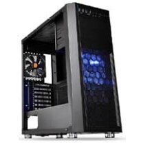 楽天市場】thermaltake versa h26 black ／w casefan ミドルタワー型pc 