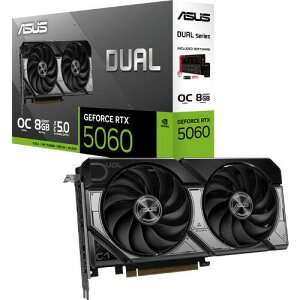 Dual GeForce RTX 5060 8GB GDDR7 OC Edition�@DUAL-RTX5060-O8G