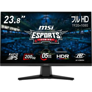 MAG 242F 23.8インチ フルHD ゲーミングモニター 200Hz 0.5ms(GTG) RapidIPS
