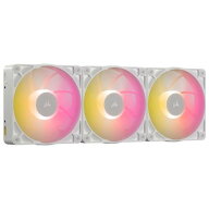 iCUE LINK RX120 MAX RGB WHITE Triple Fans Starter Kit　CO-9051038-WW