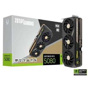ZOTAC GAMING GeForce RTX 5080 SOLID OC@ZT-B50800J-10P