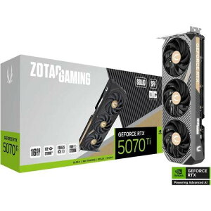 ZOTAC GAMING GeForce RTX 5070 Ti SOLID SFF OC@RTX5070TiSOLIDSFFOC16G/ZT-B50710J3-10P