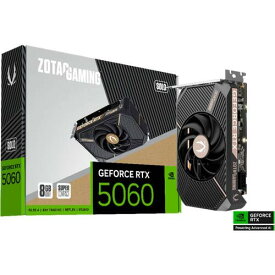 ZOTAC GAMING GeForce RTX 5060 SOLO 8GB　ZT-B50600G-10L