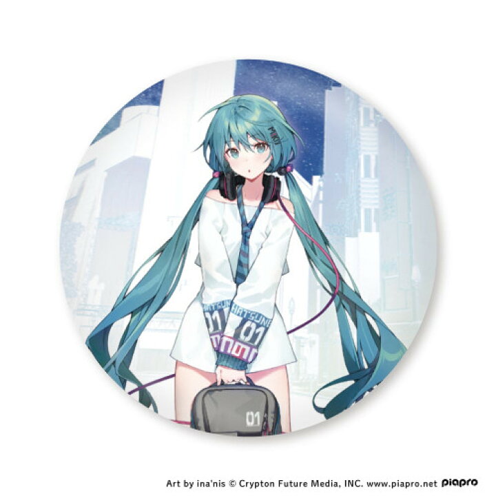 楽天市場】初音ミク 缶バッジ_イナニス : ツクモ 楽天市場店