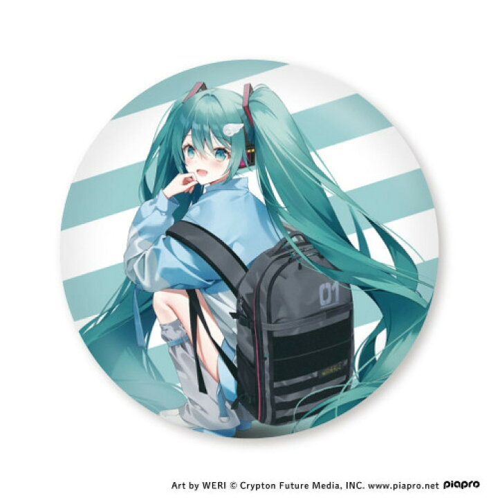 楽天市場】初音ミク 缶バッジ_WERI : ツクモ 楽天市場店