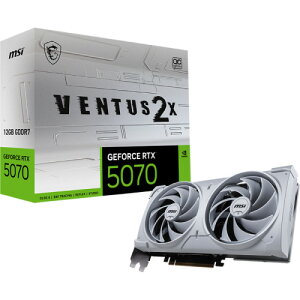GeForce RTX 5070 12G VENTUS 2X OC WHITE