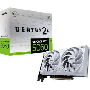 GeForce RTX 5060 8G VENTUS 2X OC WHITE