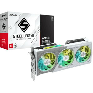 Radeon RX 9060 XT Steel Legend 8GB OC@RX9060XT SL 8GO
