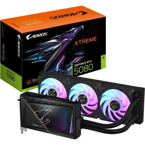 AORUS GeForce RTX 5080 XTREME WATERFORCE 16G�@GV-N5080AORUSX W-16GD