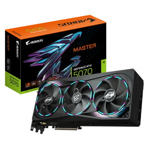 AORUS GeForce RTX 5070 MASTER 12G�@GV-N5070AORUS M-12GD