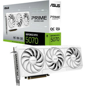 PRIME GeForce RTX 5070 White OC Edition 12GB GDDR7�@PRIME-RTX5070-O12G-WHITE