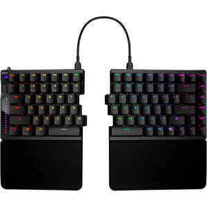 ROG Falcata Gaming Keyboard [M703 ROG FALCATA ACE/HFXV2/US/PBT/KB] pz75%TCY  CXQ[~OL[{[h L//CXCb`