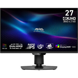 MAG 274UPDF E16M 27C` 4K Q[~Oj^[ 160Hz 0.5ms(GTG) RapidIPS 1152][miniLED ʎqhbg