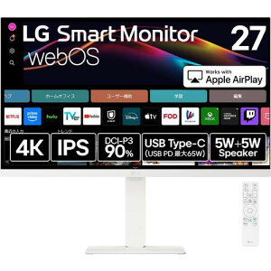 LG Smart Monitor 27U730SA-W 27C` 4K WebOS IPSpl