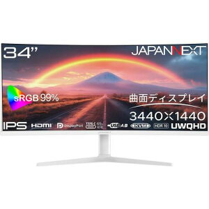 JN-IPS34Q-HC6-W 34C` EgChj^[ zCg UWQHD 3440x1440 R3800 pȃpl