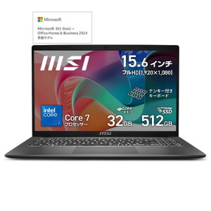 m[gPC Modern-15-F1MG-5559JP [15.6^ /Core 7 150U /RAM:32GB /SSD:512GB /tHD /Windows 11 Home /MS Office H&B /v`iOC]