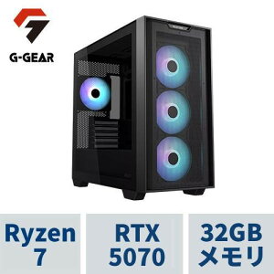 Q[~OPC G-GEAR Powered by ASUS GT7A-D253BN/B/CP1 Ryzen7 9800X3D /RTX5070 /32GB /1TB SSD /WiFi+BTΉAdl