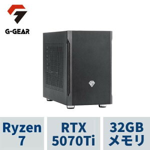 Q[~OPC G-GEAR mini GI7A-H253B/CP1 Ryzen7 9800X3D /RTX5070Ti /32GB /2TB SSD /WiFi+BluetoothΉ