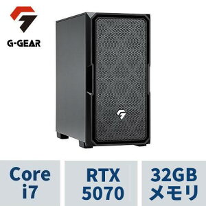 Q[~OPC G-GEAR GE7J-E250B/A/CP3 Corei7 /RTX5070 /32GB /1TB SSD /0x12BKpUEFI