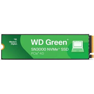 WDS200T4G0E [M.2 NVMe SSD / 2TB / PCIe Gen4x4 / WD Green SN3000 NVMe SSDV[Y / K㗝Xi]