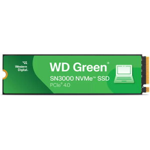 WDS100T4G0E [M.2 NVMe SSD / 1TB / PCIe Gen4x4 / WD Green SN3000 NVMe SSDV[Y / K㗝Xi]