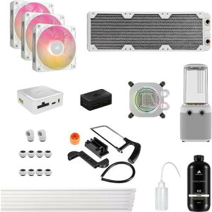Hydro X Series iCUE LINK XH505i RGB Custom Cooling Kit - White CX-9070019-WW