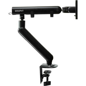 GRAPHT Monitor Arm - Aero M9TQ (Black) [GRT075-BLK-ONE] ω׏d:2`9kg VO JXvO