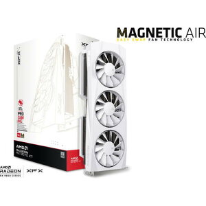 XFX Quicksilver AMD Radeon RX 9070XT White Magnetic Air Edition with 16GB GDDR6@RX-97TMAQKW9-GP/U