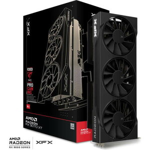 XFX Swift AMD Radeon RX 9070XT Triple fan Gaming Edition with 16GB GDDR6@RX-97TSWF3B9-GP/U