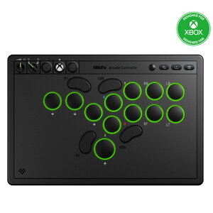 8BitDo Arcade Controller for Xbox Black L/USB/BluetoothΉ o[XRg[[ Win/Xbox