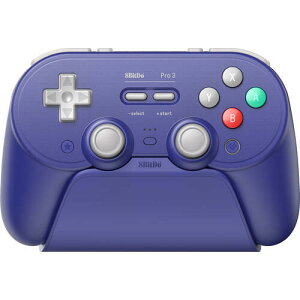 8BitDo Pro 3 Bluetooth Purple L/USB/BluetoothΉ Q[Rg[[ Win/Steam/Android/Apple/Switch