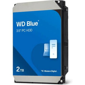 WD20EARZ　[3.5インチ内蔵HDD / 2TB / 5400rpm / WD Blueシリーズ / 国内正規代理店品]
