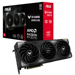 TUF Gaming Radeon RX 9070 OC Edition 16GB GDDR6�@TUF-RX9070-O16G-GAMING