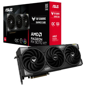 TUF Gaming Radeon RX 9070 XT OC Edition 16GB GDDR6�@TUF-RX9070XT-O16G-GAMING