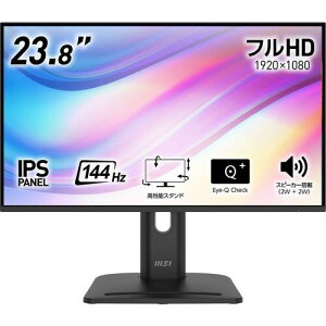 PRO MP245PG E14 23.8�C���` �t��HD �Q�[�~���O���j�^�[ 144Hz 1ms(MPRT) IPS